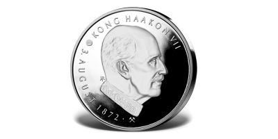Jubileumssett hedrer kong Haakon VII 150 år!