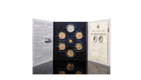 Komplett sett Royal Air Force med gullmedalje og gjenspeil