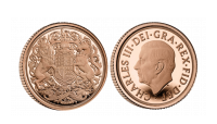 Revers og advers av kong charles første sovereign