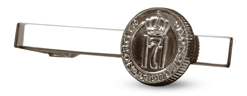 Slipsnål med Kong Haakon VIIs monogram Slipsnål med Kong Haakon VIIs monogram