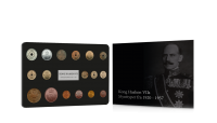 Sett med Kong Haakon VIIs mynter