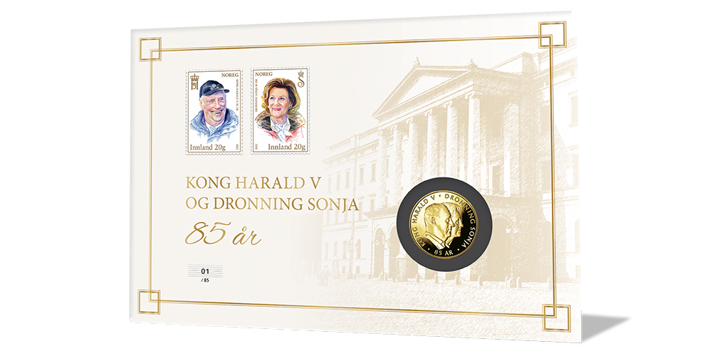 Kong Harald og dronning Sonja 85 år