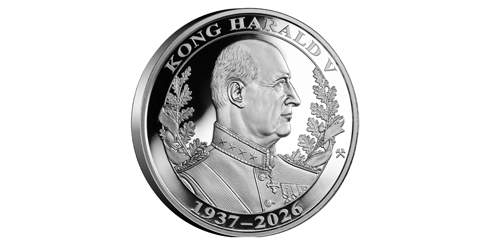 En hyllest til Kong Harald V i rent s&oslash;lv