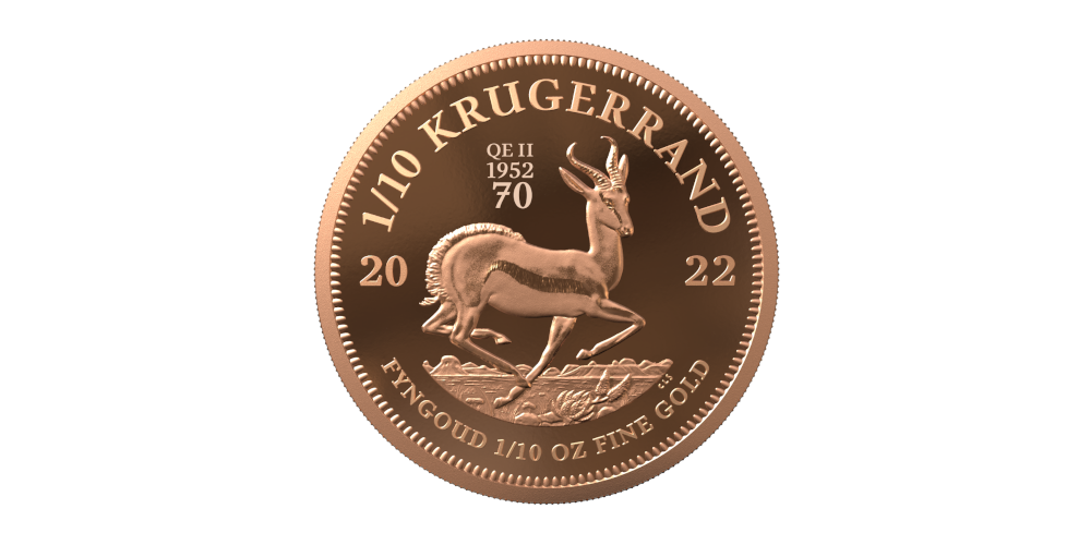 Eksklusiv Krugerrand minnes Dronning Elizabeth II