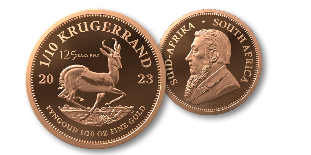 Krugerrand 2023 advers og revers