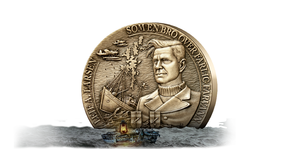 Minnemedalje Shetlands-Larsen Minnemedalje Shetlands-Larsen