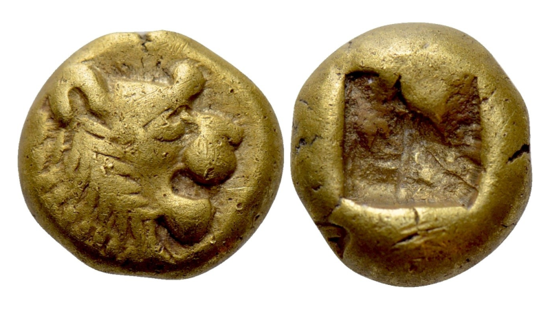 Lydia 1/12 stater gull Lydia 1/12 stater gull