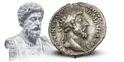 Marcus Aurelius Denarius 161-180 e.Kr. 