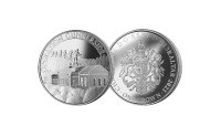 Jubileumsmynt preges av myntverket i London på vegne av Gibraltar på jubileumsdagen
