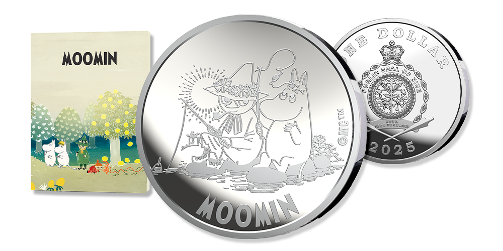 Mummitrollet sølvmynt