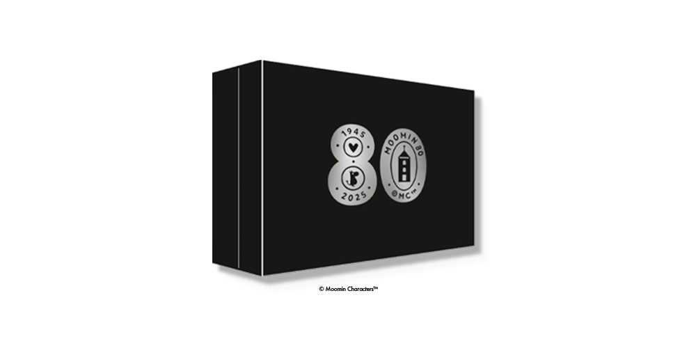 Mummitrollet sølvmynt