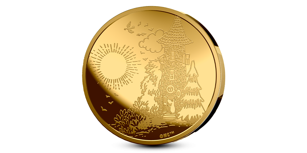 Mummi 80 år medalje bakside