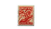 NK259 Den norske legion stemplet