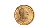 Oscar II 20 kroner / 5 specie 1875 advers