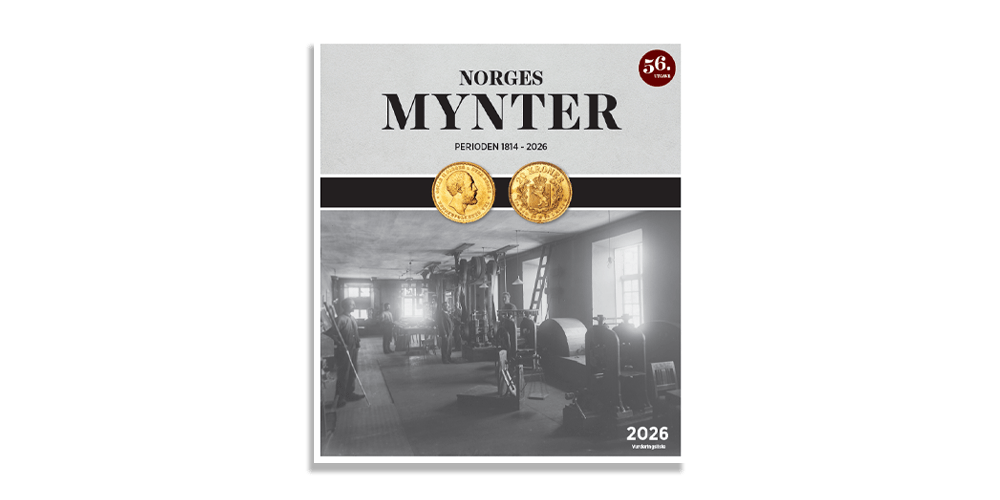 Myntkatalogen 2026 - Norges mynter