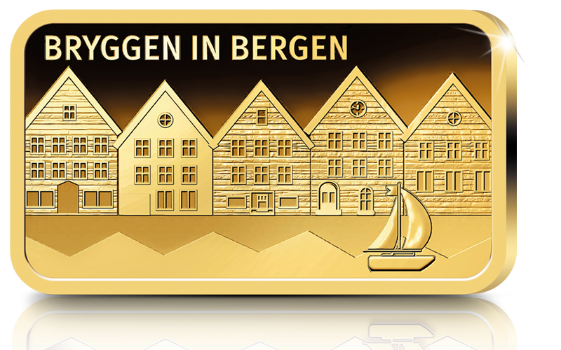 Gullbarren Bryggen i Bergen Gullbarren Bryggen i Bergen