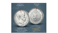 1 krone i sølv fra 1917