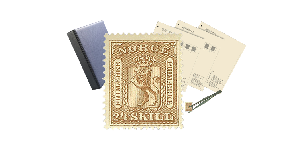 Over 160 år gammelt frimerke