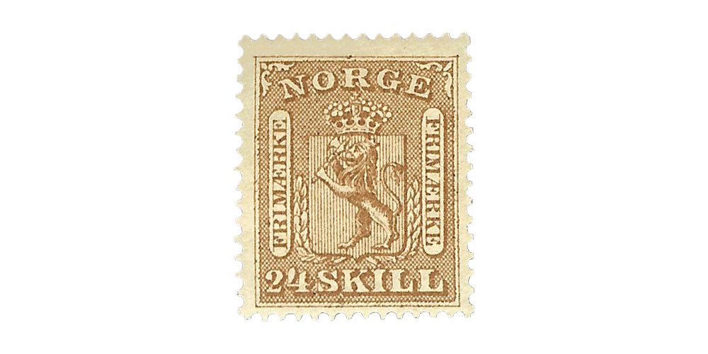24 skilling frimerke 24 skilling frimerke