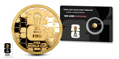 Offisiell FIFA 2026 gullmynt 