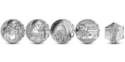 Serie II med Offisielle mynter til sommer OL 2024