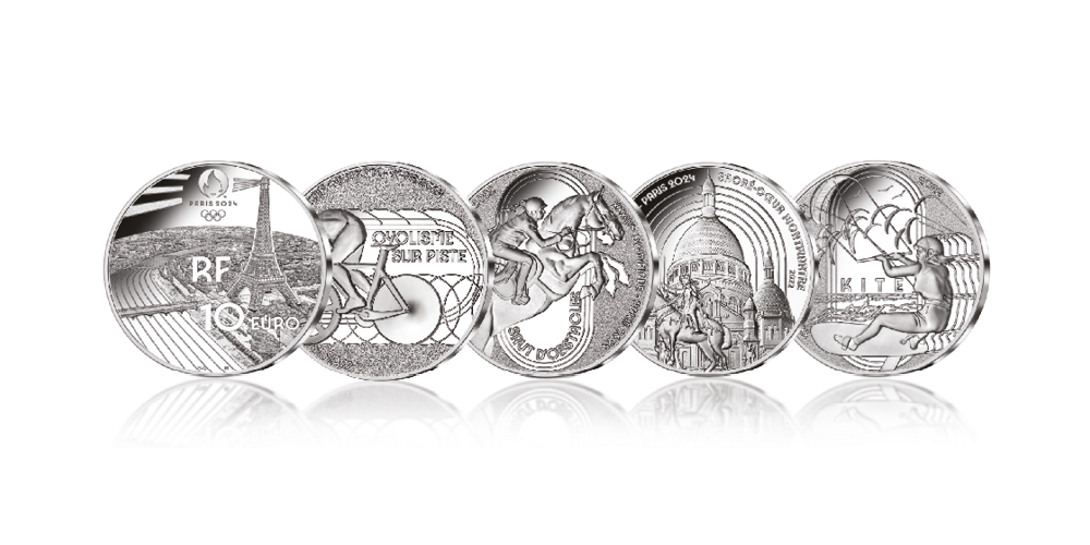 Serie II med offisielle mynter til OL i Paris