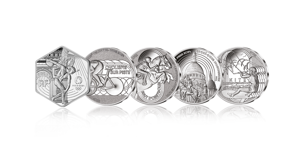 Serie II med offisielle mynter til OL i Paris