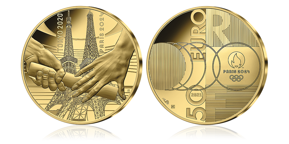 Offisiell Handover gullmynt utgitt til OL 2024