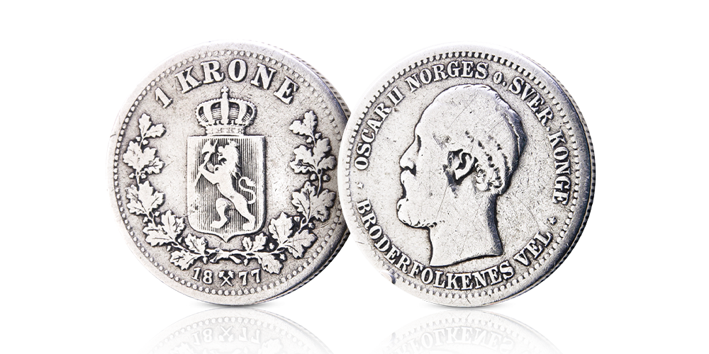1 krone 1877 1 krone 1877