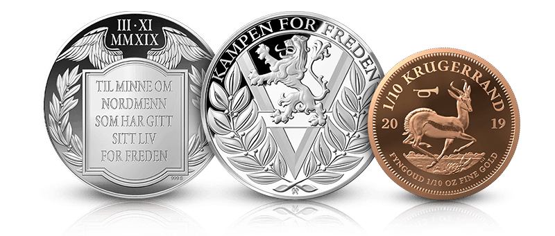 Remembrance sett Krugerrand Remembrance sett Krugerrand