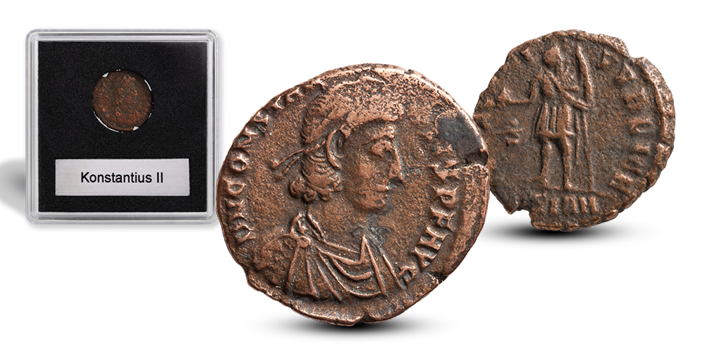 Nesten 1700 &aring;r gammel originalmynt fra Romerriket!