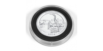 Runde myntkapsler - 53mm/101mm 