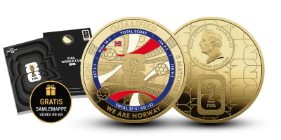 FIFA World Cup 2026™ We Are Norges 2026 minnemynter - Kvalifiseringsmynt