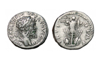 Septimius Severus denar utgitt mellom 193-211 e.Kr