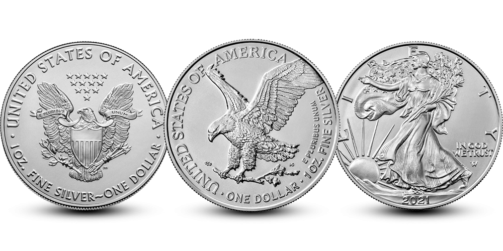 Ettertraktet Silver Eagle-sett