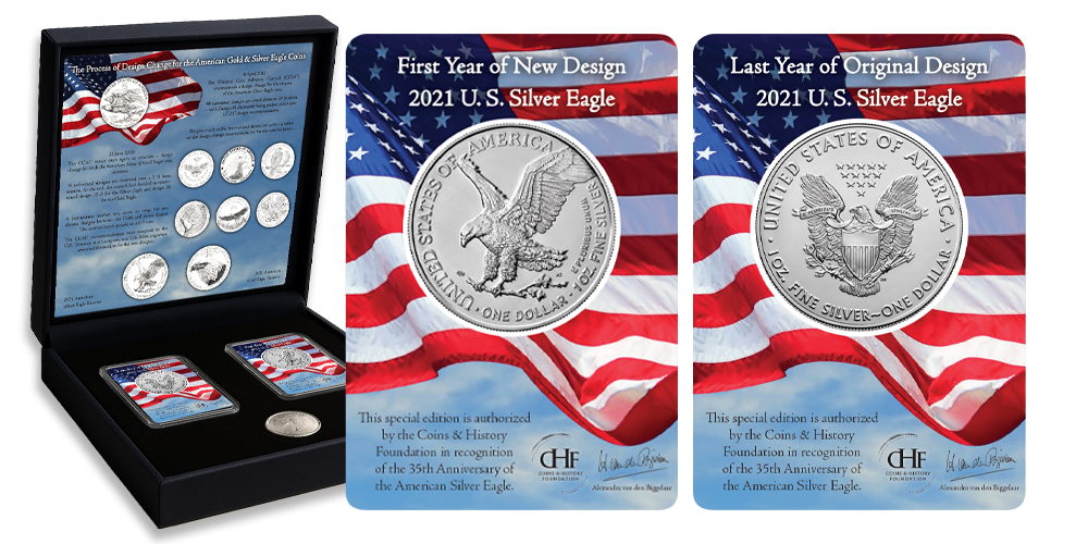 Ettertraktet Silver Eagle-sett