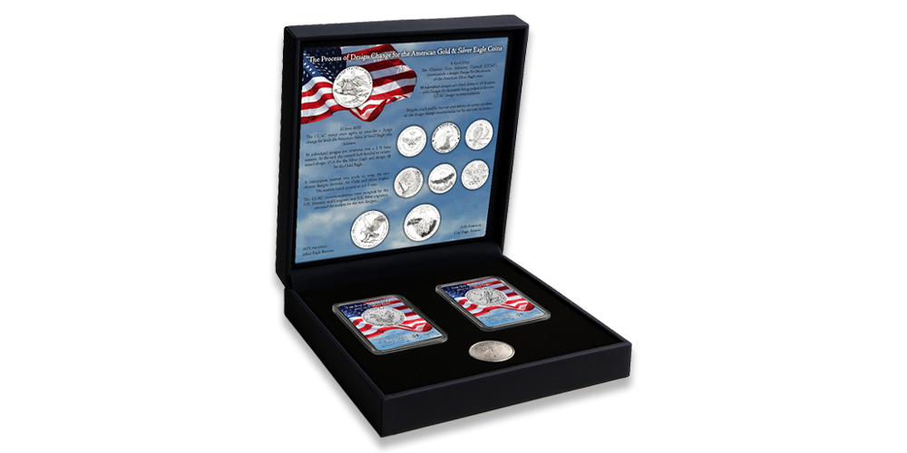 Ettertraktet Silver Eagle-sett