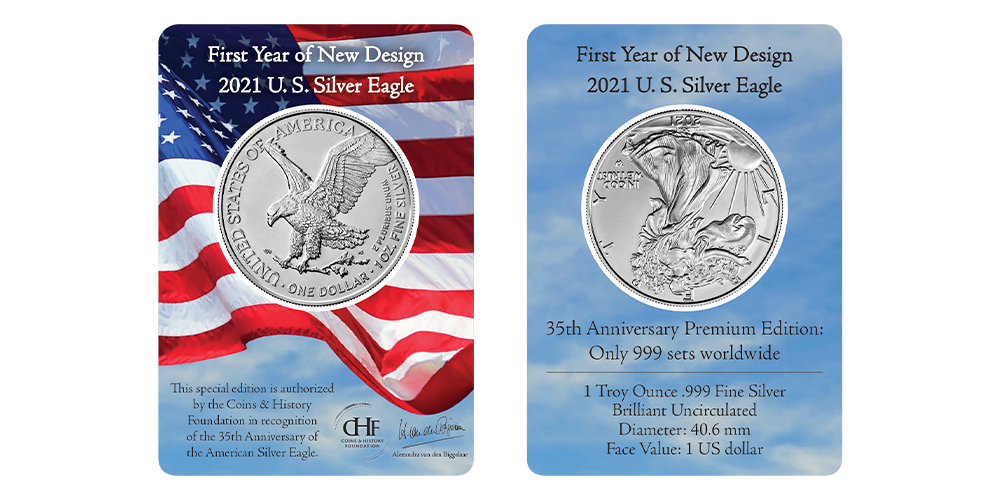 Ettertraktet Silver Eagle-sett