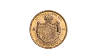  20 kronor Oscar II 1873 revers