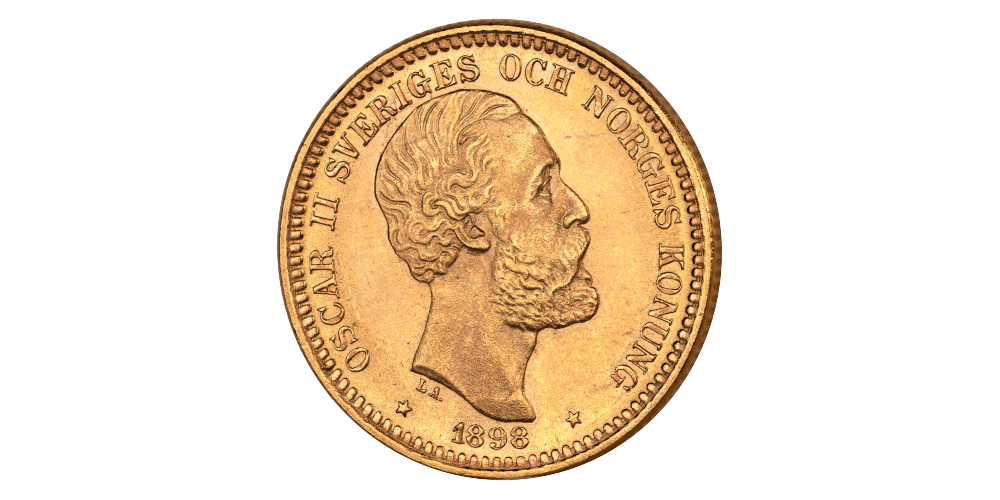 20 kronor 1898 advers