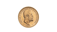 20 kronor Oscar II 1901 advers
