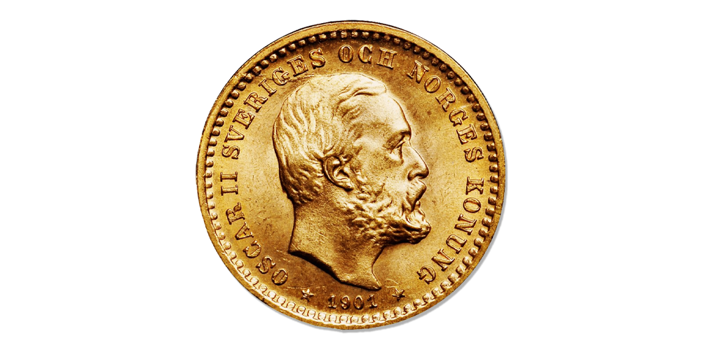 Unionstidens siste 5-krone i gull