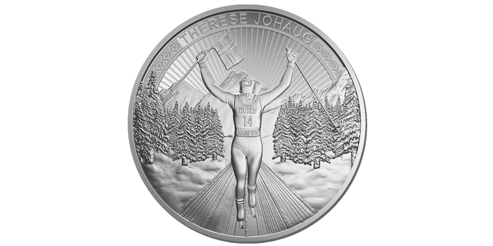 Therese Johaug Prestisjemedalje