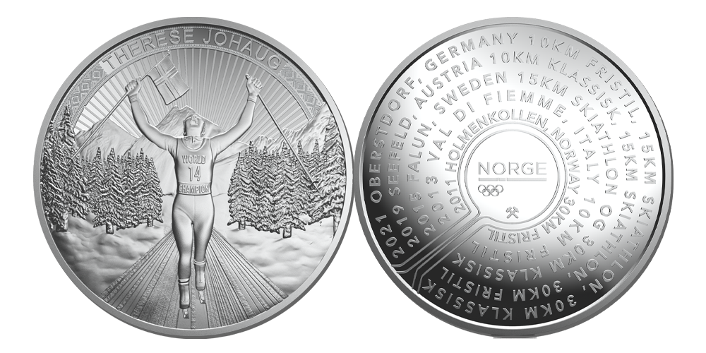Therese Johaug Prestisjemedalje