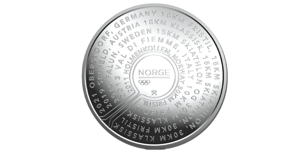 Therese Johaug Prestisjemedalje