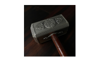Thors hammer in silver