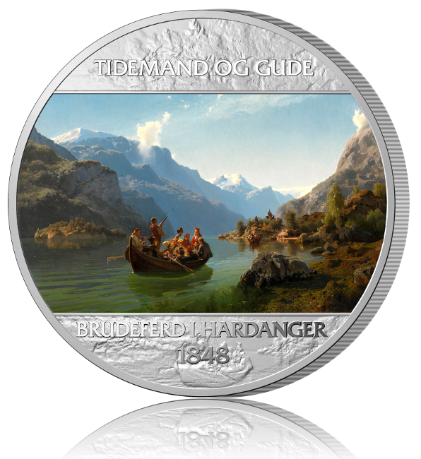 Gigantmedalje Brudeferd i Hardanger Gigantmedalje Brudeferd i Hardanger