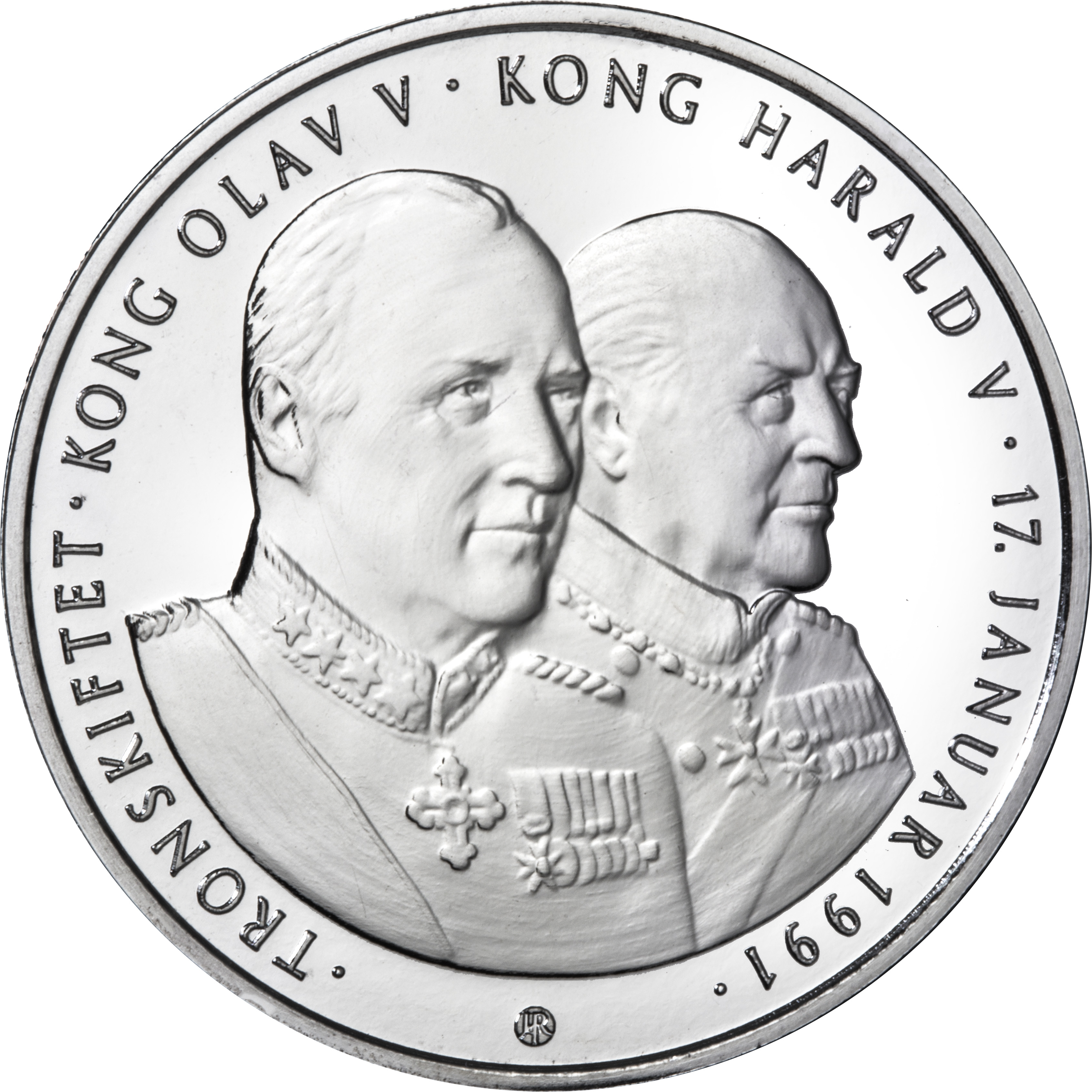 Tronskiftemedaljen Kong Olav og Kong Harald
