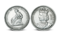 Columbian Quarter Dollar