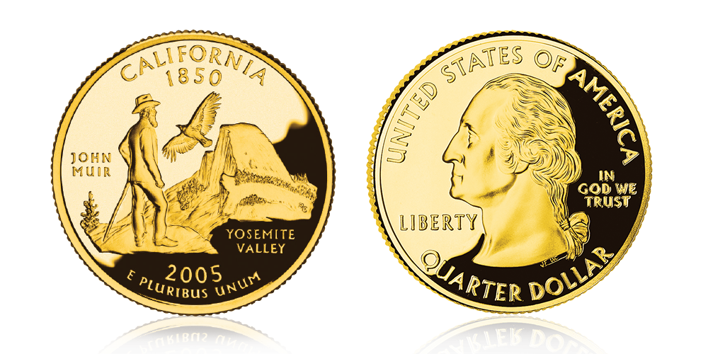  Mynt fra USAs mest populære myntprogram